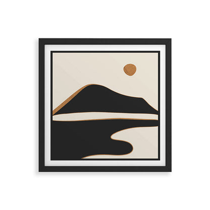 Minimalist Abstract Landscape 2 Framed Art Print Gallery Image 7