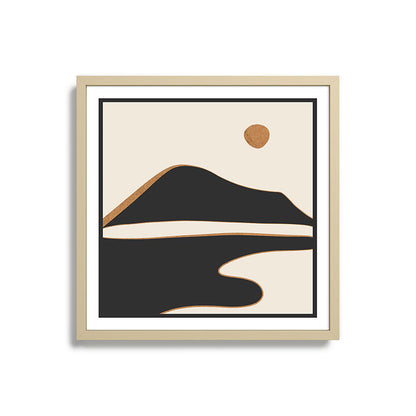 Minimalist Abstract Landscape 2 Framed Art Print Gallery Image 27