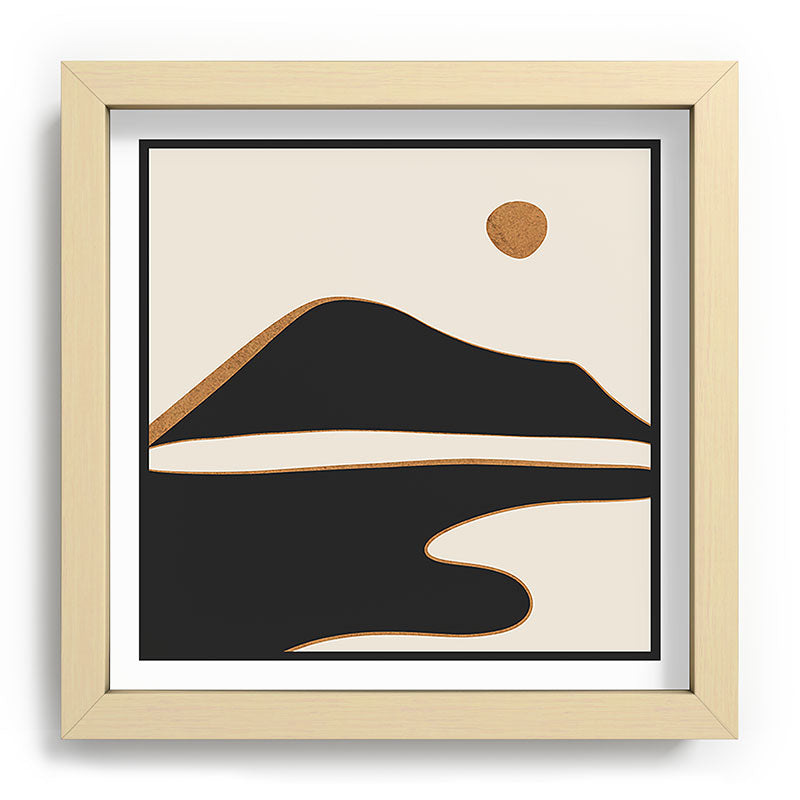 Minimalist Abstract Landscape 2 Framed Art Print Gallery Image 106