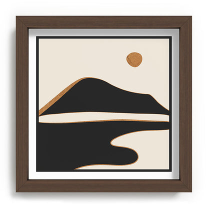 Minimalist Abstract Landscape 2 Framed Art Print Gallery Image 98