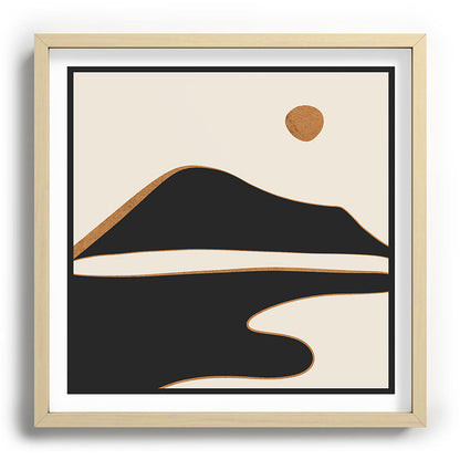 Minimalist Abstract Landscape 2 Framed Art Print Gallery Image 109