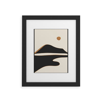 Minimalist Abstract Landscape 2 Framed Art Print Gallery Image 44
