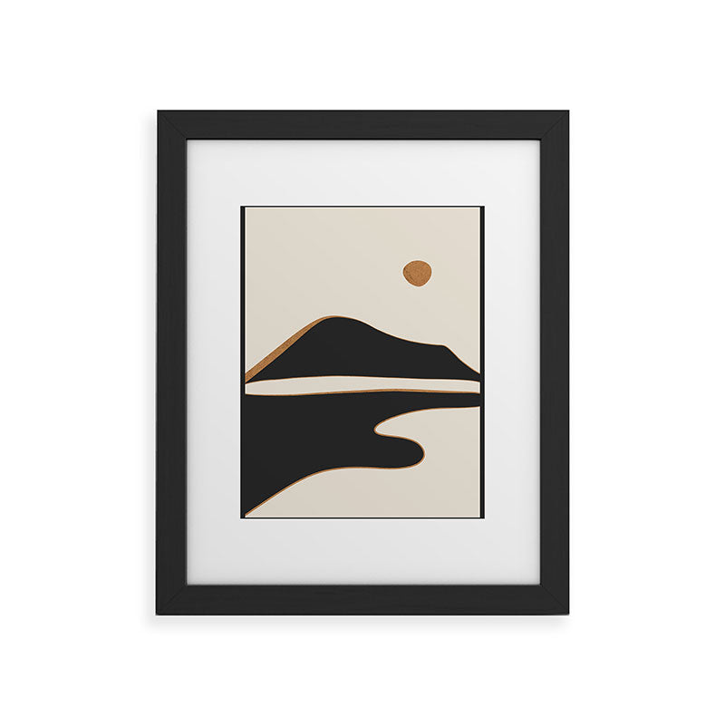 Minimalist Abstract Landscape 2 Framed Art Print Gallery Image 41