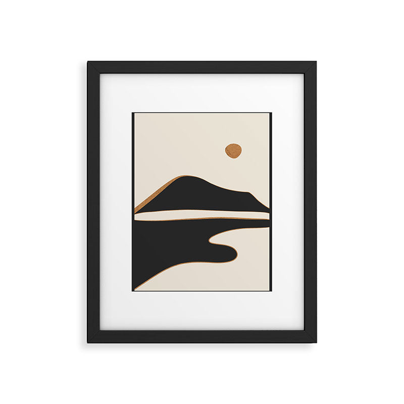 Minimalist Abstract Landscape 2 Framed Art Print Gallery Image 1