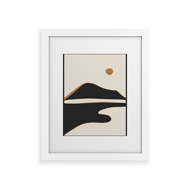 Minimalist Abstract Landscape 2 Framed Art Print Gallery Image 69