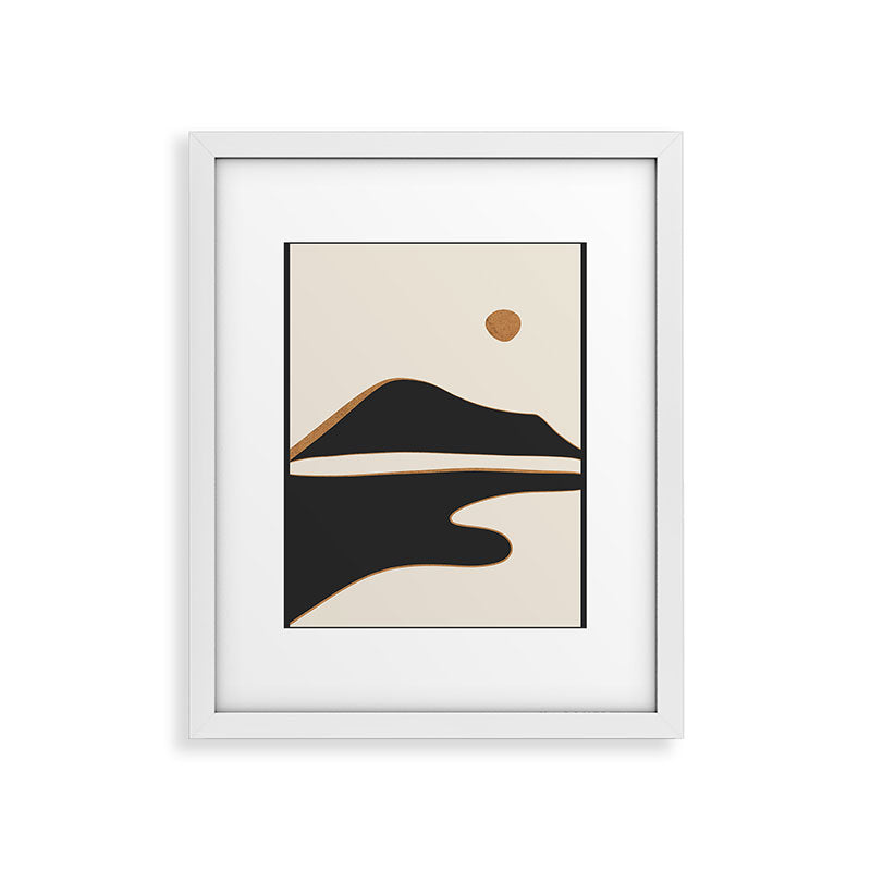 Minimalist Abstract Landscape 2 Framed Art Print Gallery Image 30