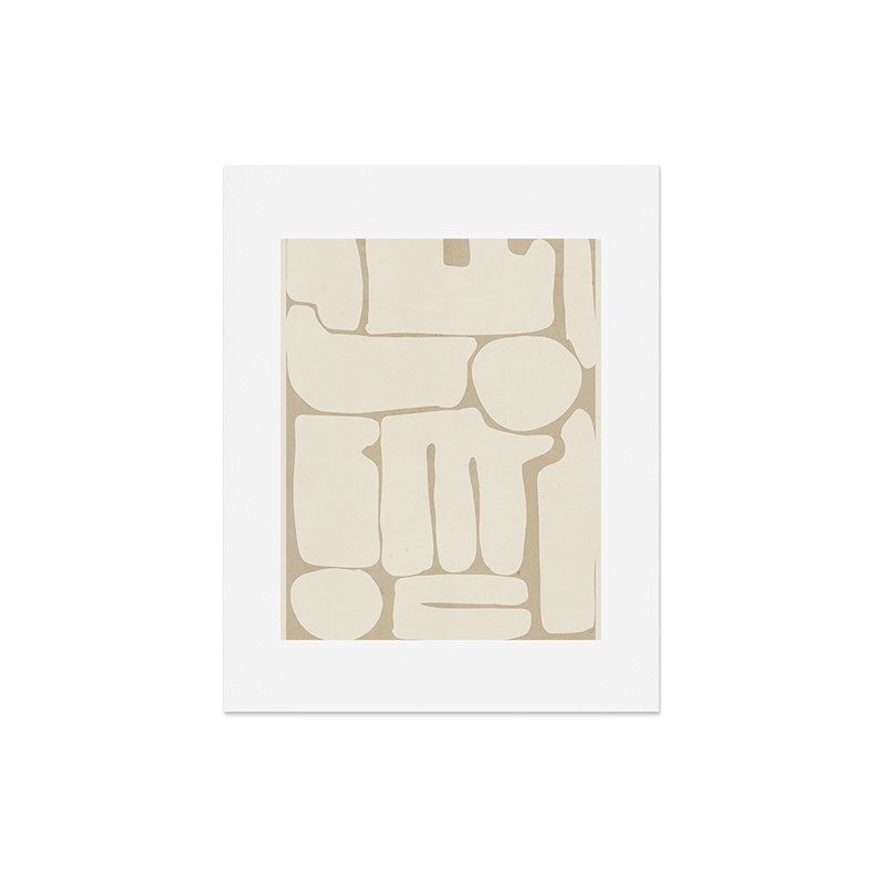 Modern Abstract Minimal Shapes 164 Art Print Gallery Image 5