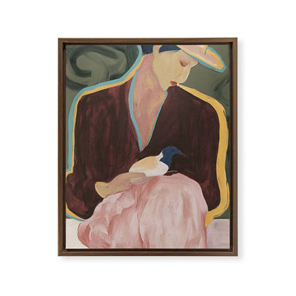 The Gentle Keeper Framed Canvas Print Gallery Image 9