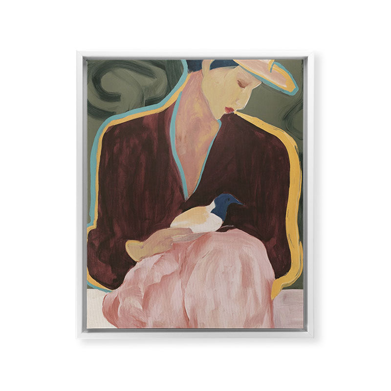 The Gentle Keeper Framed Canvas Print Gallery Image 22