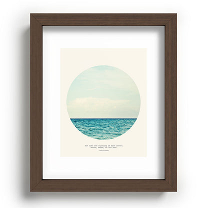 Salt Water Cure Framed Art Print Gallery Image 64