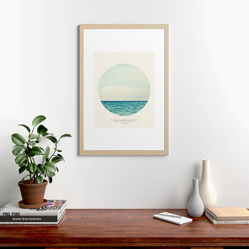 Salt Water Cure Framed Art Print Gallery Image 48