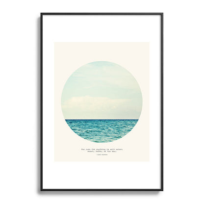 Salt Water Cure Framed Art Print Gallery Image 83