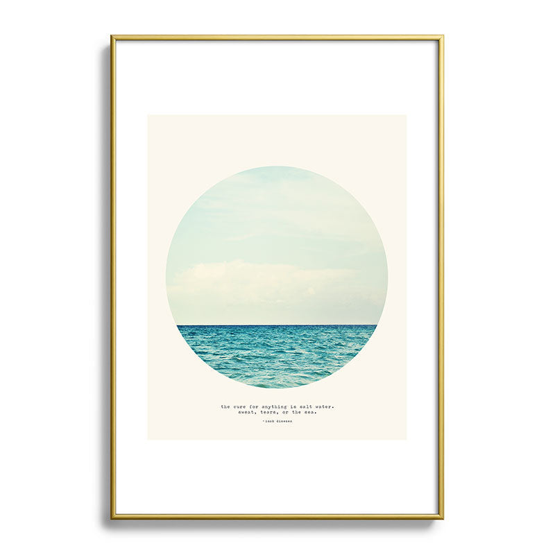 Salt Water Cure Framed Art Print Gallery Image 90