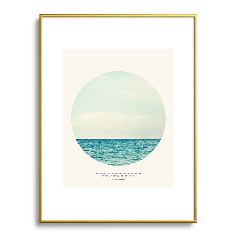 Salt Water Cure Framed Art Print Gallery Image 91
