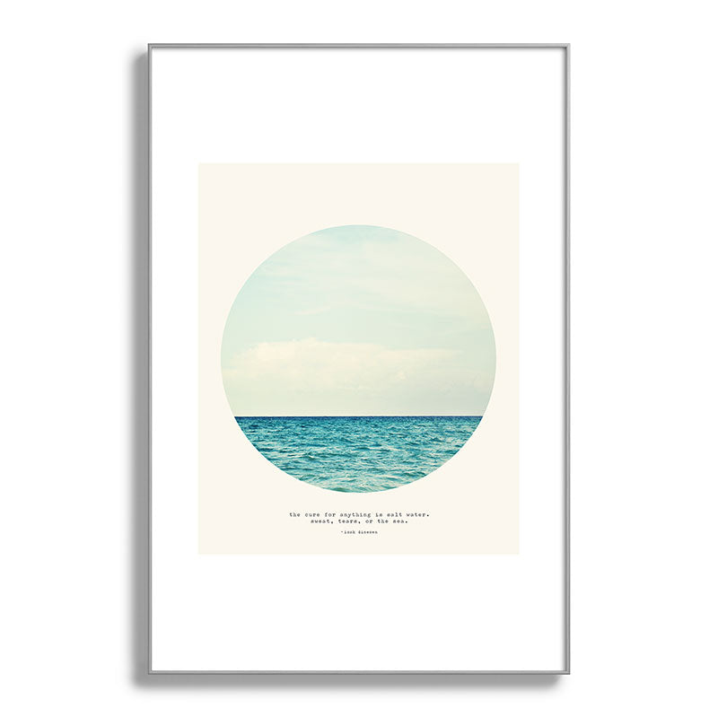 Salt Water Cure Framed Art Print Gallery Image 100