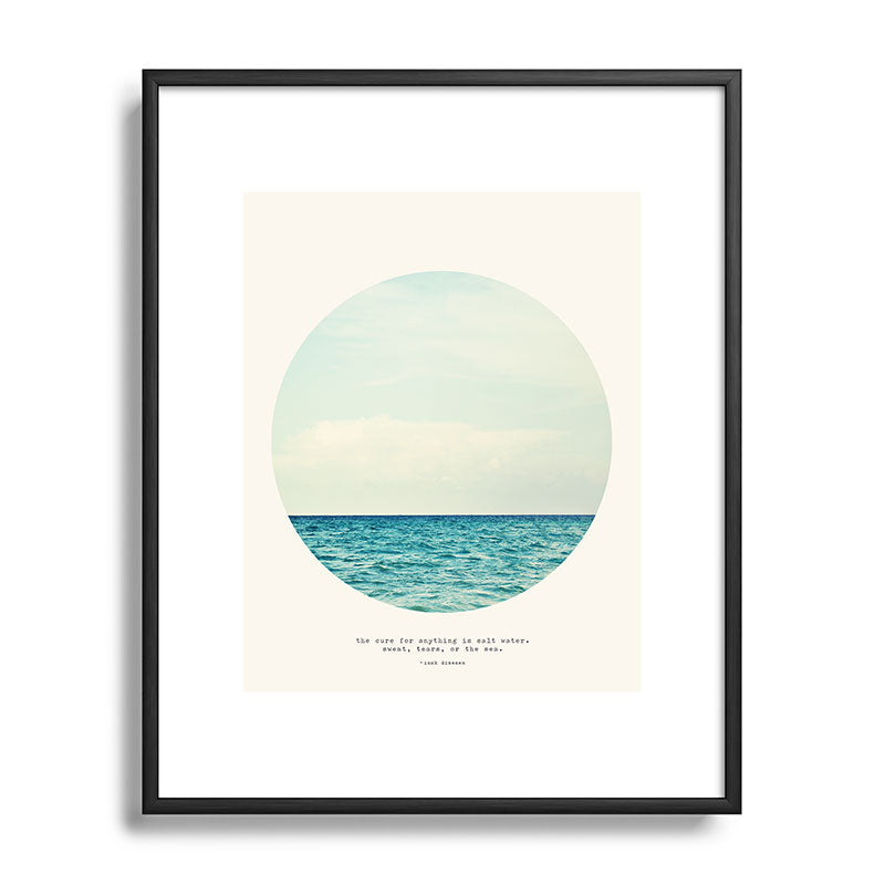 Salt Water Cure Framed Art Print Gallery Image 81