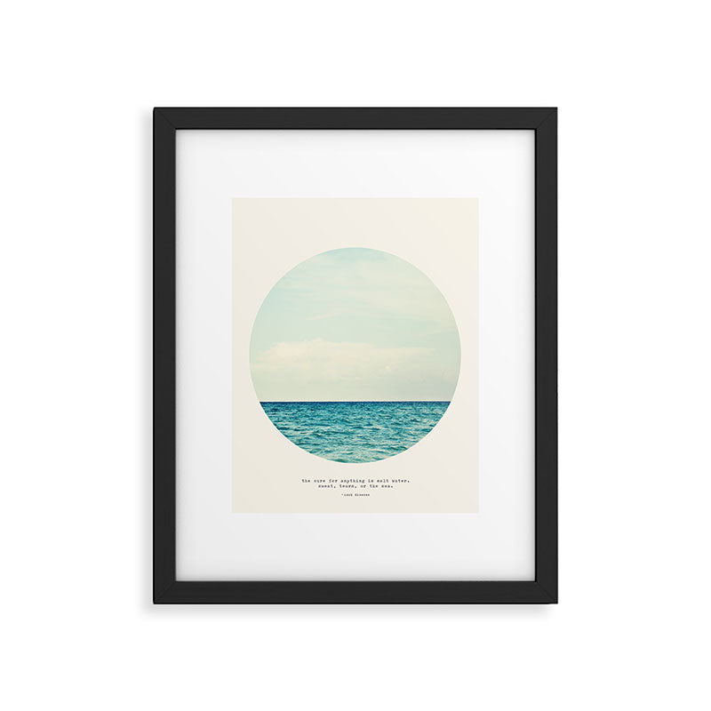 Salt Water Cure Framed Art Print Gallery Image 5