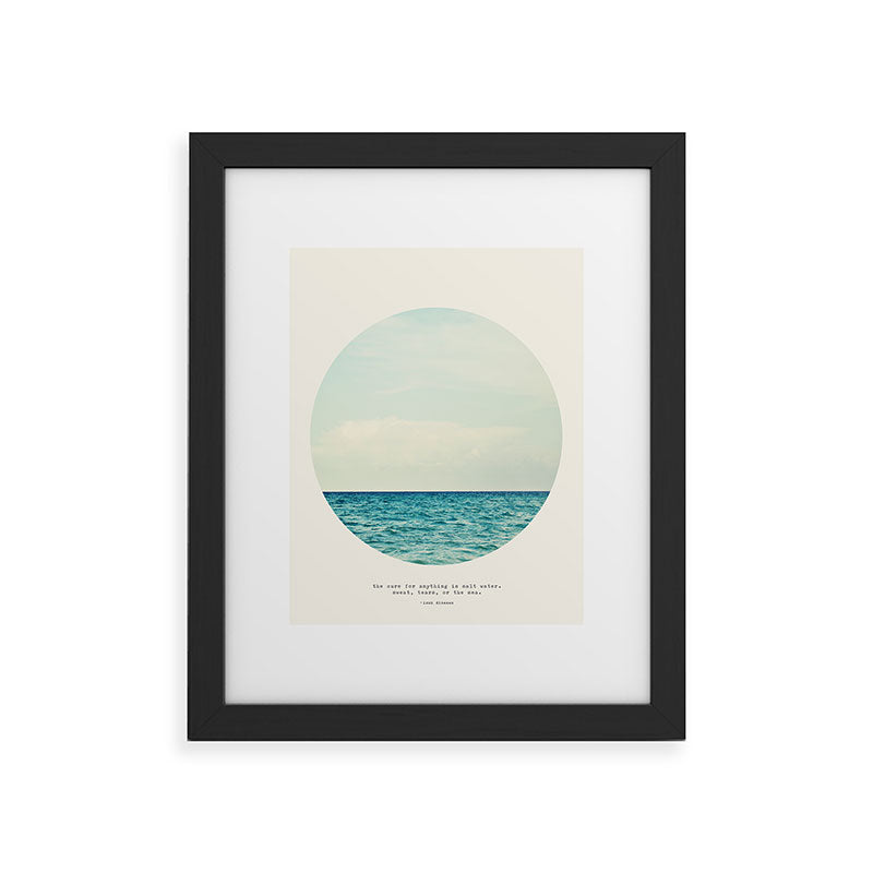 Salt Water Cure Framed Art Print Gallery Image 34