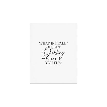What If I Fall? Oh, but Darling, What If You Fly? Art Print Gallery Image 2
