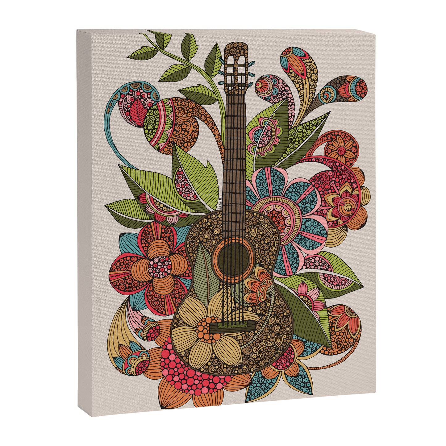 Ever Guitar Canvas Print Gallery Image 6