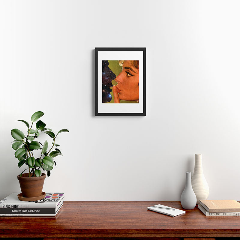 Lust In Space Framed Art Print Gallery Image 4