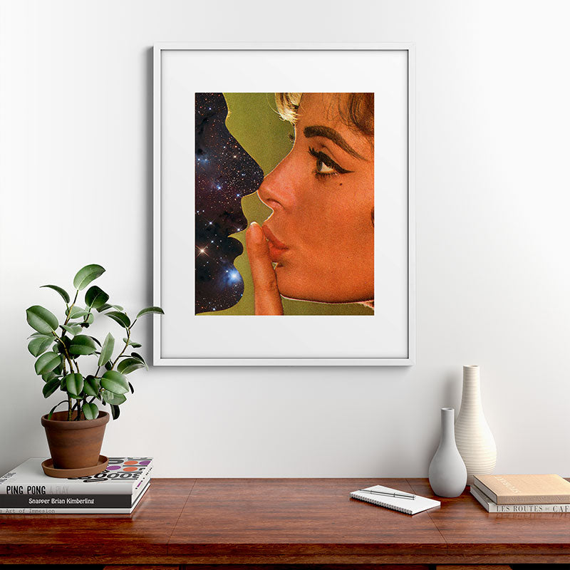Lust In Space Framed Art Print Gallery Image 39