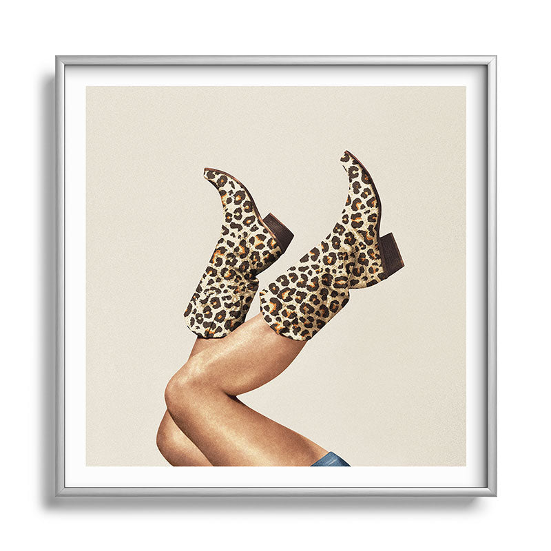 These Boots - Leopard Print Framed Art Print Gallery Image 39