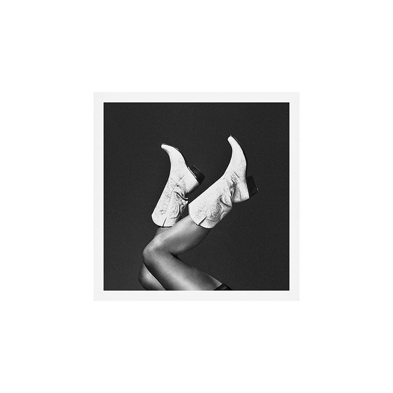 These Boots - Noir / Black & White Art Print Gallery Image 1