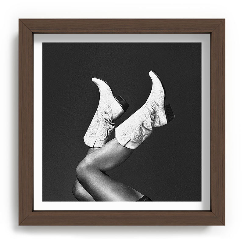 These Boots - Noir / Black & White Framed Art Print Gallery Image 19