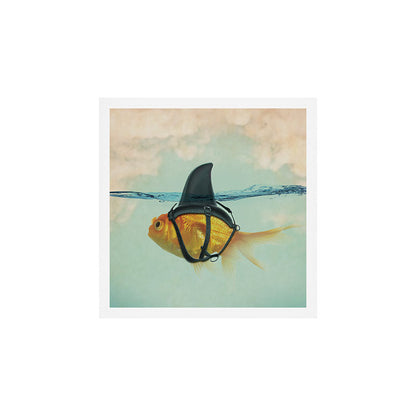 Brilliant DISGUISE - Goldfish with a Shark Fin Art Print Gallery Image 2