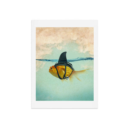 Brilliant DISGUISE - Goldfish with a Shark Fin Art Print Gallery Image 9