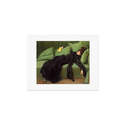 A Decadent Girl - Ramon Casas Art Print Gallery Image 3